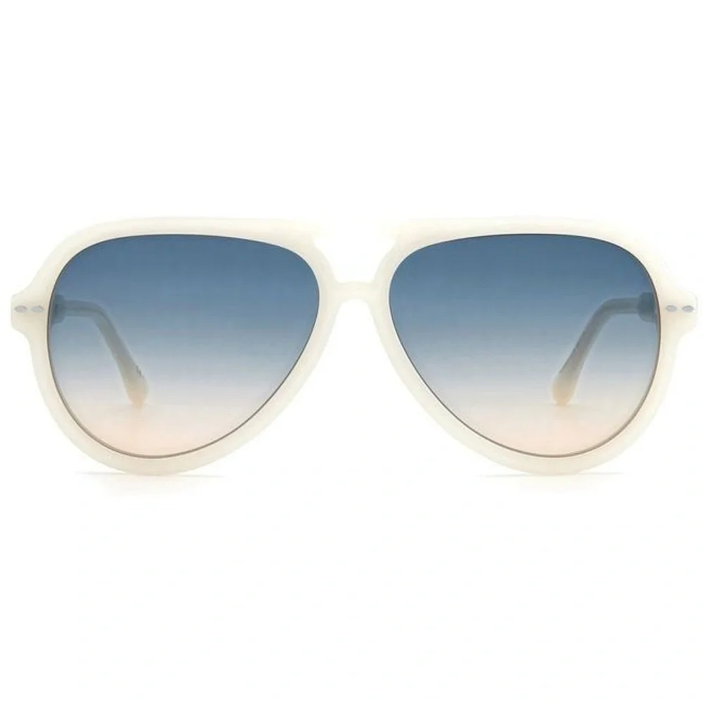 ISABEL MARANT IM0006/S SZJPR NAYA SUNGLASSES PILOT SHAPE IN IVORY NEW WITH CASE